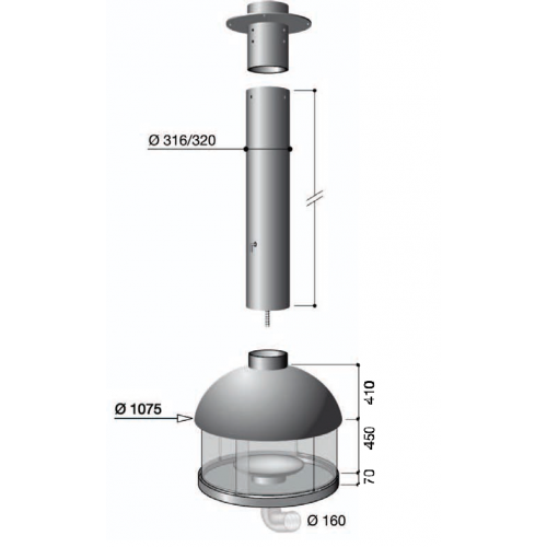 Камин дровяной Focus Mezzofocus_4 Камин дровяной Focus Mezzofocus_4