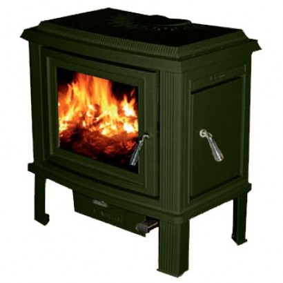 Чугунная печь Charleston C4-02, зеленый, эмаль (Cashin)_0 Чугунная печь Charleston C4-02, зеленый, эмаль (Cashin)_0