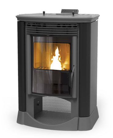 Пеллетный камин воздушный THERMOROSSI 6000 TCOM METALCOLOR 12_4 Пеллетный камин воздушный THERMOROSSI 6000 TCOM METALCOLOR 12_4