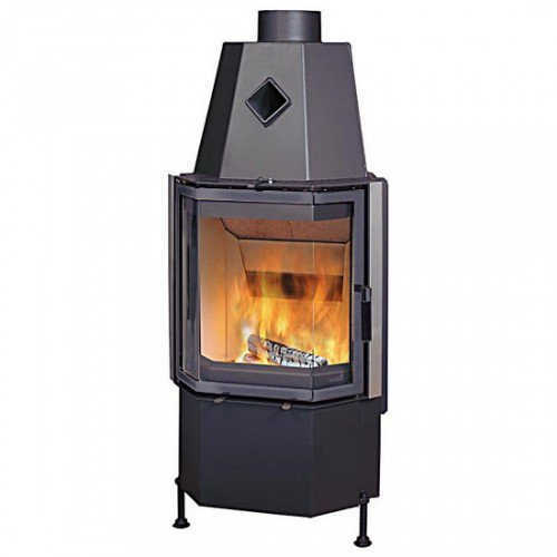 Каминная топка Hark Radiante 600/57 K ECOplus, черная рамка_0 Каминная топка Hark Radiante 600/57 K ECOplus, черная рамка_0