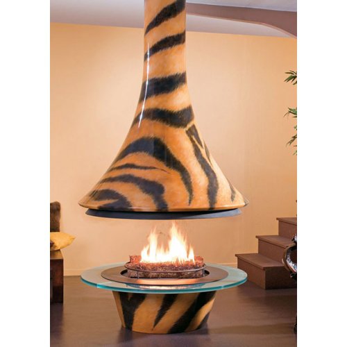 Камин JC Bordelet Eva 992 Tiger (центральный, с открытым очагом)_0 Камин JC Bordelet Eva 992 Tiger (центральный, с открытым очагом)_0