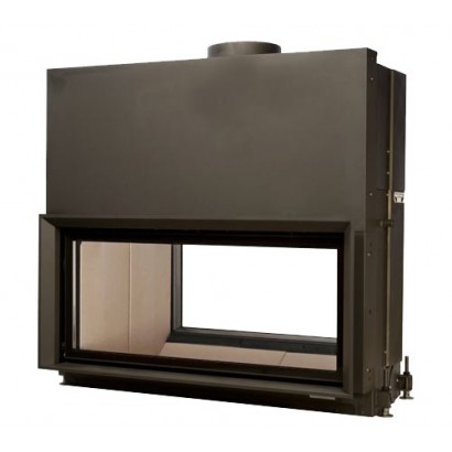 Brunner architektur-kamin tunnel 53/135 lifting, монтажная рама 50мм черная_0 Brunner architektur-kamin tunnel 53/135 lifting, монтажная рама 50мм черная_0