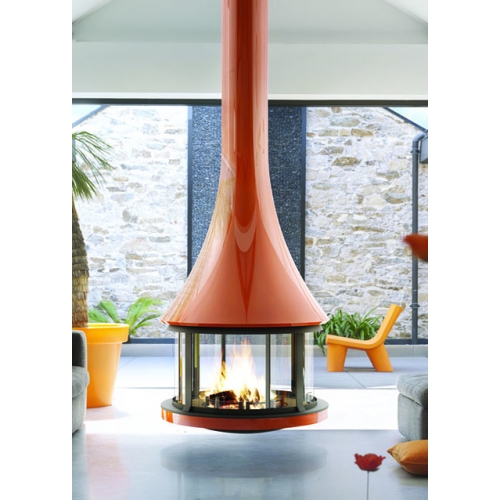 Камин JC Bordelet Zelia 908 (центральный, с закрытым очагом)_0 Камин JC Bordelet Zelia 908 (центральный, с закрытым очагом)_0