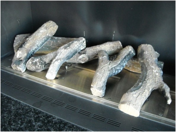 GlammFire Набор керамических дров для биокамина_0 GlammFire Набор керамических дров для биокамина_0