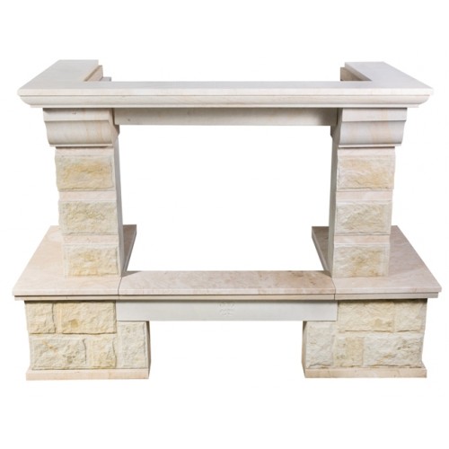 Каминная облицовка MadeIra Darina Cream_4 Каминная облицовка MadeIra Darina Cream_4