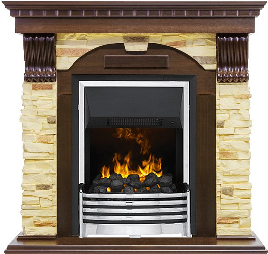 Dimplex Dublin очаг Flagstaff венге/сланец белый_5 Dimplex Dublin очаг Flagstaff венге/сланец белый_5