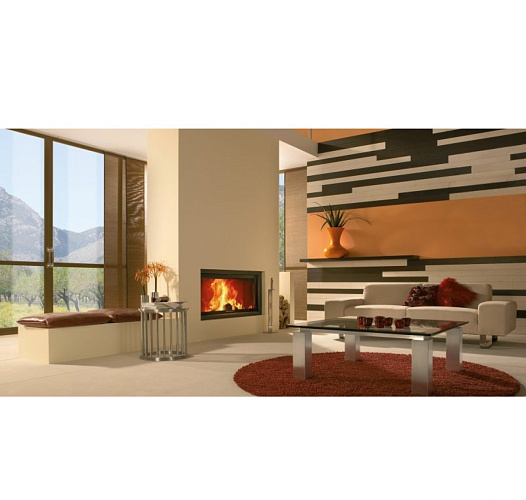 Spartherm varia b-120h-4s шлифованная нержавеющая сталь, дверка с открыванием вверх (высота дверки 52.3 см)_2 Spartherm varia b-120h-4s шлифованная нержавеющая сталь, дверка с открыванием вверх (высота дверки 52.3 см)_2