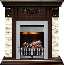 Каминокомплект Dimplex Luxemburg очаг Danville Chrome FB2 сланец/темный дуб (каменный) Dimplex Luxemburg очаг Danville Chrome FB2 сланец/темный дуб (каменный)