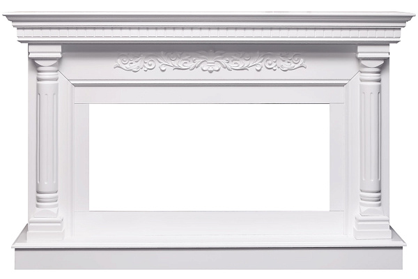 Royal Flame Sicilia с очагом Vision 42 LOG LED белый_1 Royal Flame Sicilia с очагом Vision 42 LOG LED белый_1