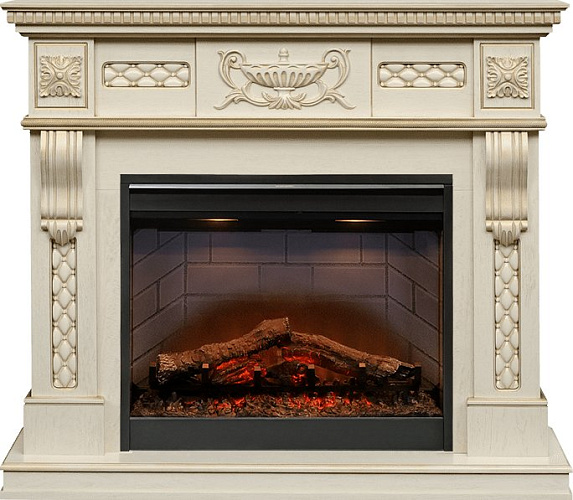 Dimplex Corsica очаг Symphony 26 DF2608-INT слоновая кость с патиной_0 Dimplex Corsica очаг Symphony 26 DF2608-INT слоновая кость с патиной_0