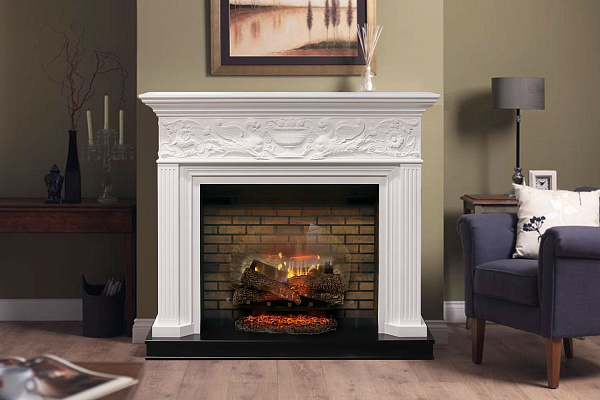 Dimplex Palace очаг Symphony 30 DF3020-INT белый с серебром_6 Dimplex Palace очаг Symphony 30 DF3020-INT белый с серебром_6