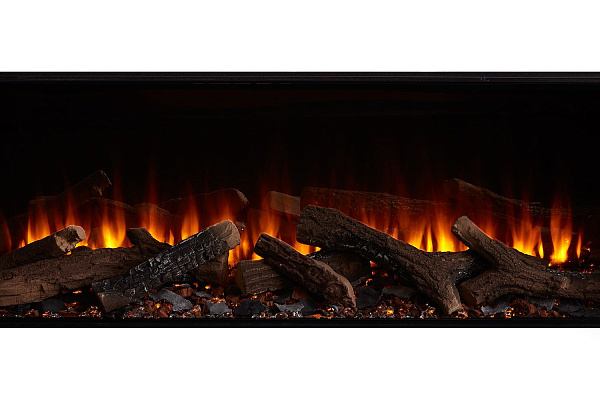 Трехсторонний электрокамин с обогревом BRITISH FIRES New Forest 1200 with Signature logs - 1200 мм_4 Трехсторонний электрокамин с обогревом BRITISH FIRES New Forest 1200 with Signature logs - 1200 мм_4