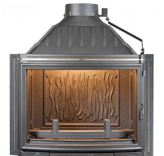 Топка Seguin prestige panoramic 3 стекла (1 окно слева), оба фасада изогнутые, с двумя дверями, откр. в сторону_3 Топка Seguin prestige panoramic 3 стекла (1 окно слева), оба фасада изогнутые, с двумя дверями, откр. в сторону_3