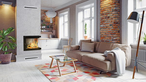 Каминная топка Kratki Lucy/14/SLIM/P/BS_6 Каминная топка Kratki Lucy/14/SLIM/P/BS_6