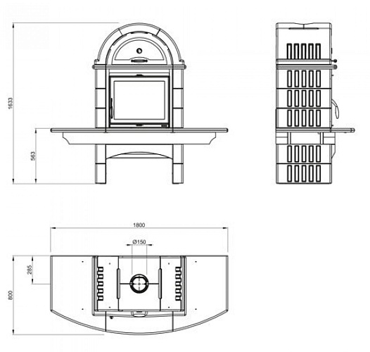 La Nordica-Extraflame falo 2l bordeaux_4 La Nordica-Extraflame falo 2l bordeaux_4