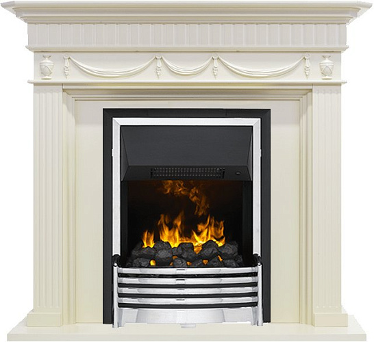 Dimplex Corfu очаг Flagstaff слоновая кость_0 Dimplex Corfu очаг Flagstaff слоновая кость_0