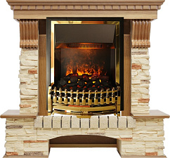 Каминокомплект Dimplex Pierre Luxe очаг Atherton дуб/сланец Dimplex Pierre Luxe очаг Atherton дуб/сланец