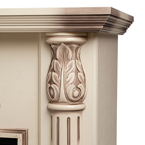 RealFlame Salford 33 WT белый дуб_3 RealFlame Salford 33 WT белый дуб_3