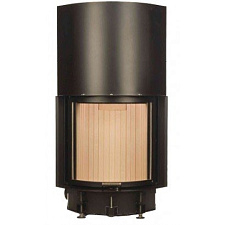 Brunner kompakt-kamine kk 57/55r lifting, стальной дымосборник 45?, декор. черная рамка Brunner kompakt-kamine kk 57/55r lifting, стальной дымосборник 45?, декор. черная рамка