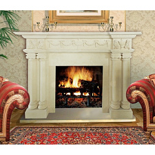 Каминная облицовка Maestro Греческий Carrara White (170*130*30) Каминная облицовка Maestro Греческий Carrara White (170*130*30)