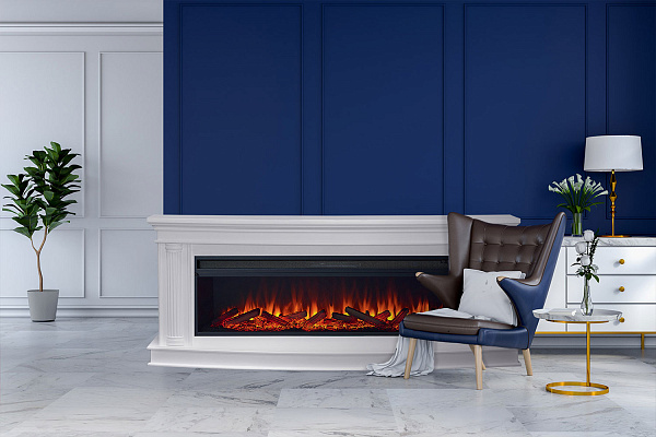 Royal Flame Rome очаг Vision 42 LOG LED белый_6 Royal Flame Rome очаг Vision 42 LOG LED белый_6