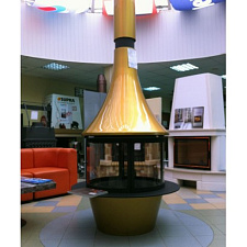 Камин LORENA central, RAL Dorado (Traforart) Камин LORENA central, RAL Dorado (Traforart)