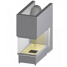 Spartherm arte u-90h-4s шлифованная нержавеющая сталь, левая (высота дверки 54,4 см), диаметр дымохода 200 мм Spartherm arte u-90h-4s шлифованная нержавеющая сталь, левая (высота дверки 54,4 см), диаметр дымохода 200 мм