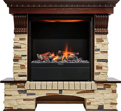Каминокомплект Dimplex Pierre Luxe очаг Albany темный дуб/cланец Dimplex Pierre Luxe очаг Albany темный дуб/cланец