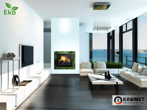 Каминная топка Kaw-Met W17 16.1 кВт EKO_9 Каминная топка Kaw-Met W17 16.1 кВт EKO_9