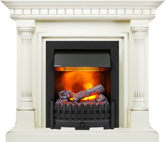 Dimplex Dallas очаг Danville Black FB2 слоновая кость с патиной_0 Dimplex Dallas очаг Danville Black FB2 слоновая кость с патиной_0