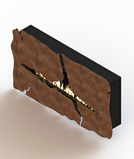 Настенный биокамин GlammFire Apollo IV EvoPlus GlammFire Apollo IV EvoPlus