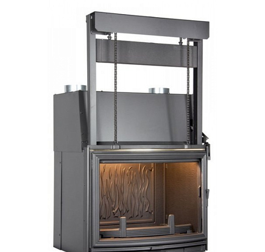 Топка Seguin prestige panoramic с изогн.фас., с откр. двери в сторону+ окно слева_4 Топка Seguin prestige panoramic с изогн.фас., с откр. двери в сторону+ окно слева_4