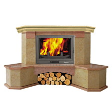 Каминная облицовка Bella Italia Alezio (Алезио) Угловая NS Каминная облицовка Bella Italia Alezio (Алезио) Угловая NS