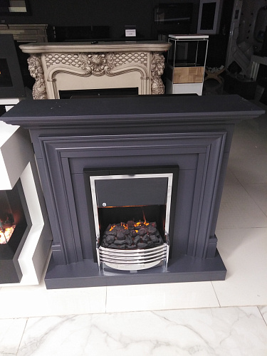 Каминокомплект Dimplex Bradford очаг Flagstaff серый (выставочный образец)_3