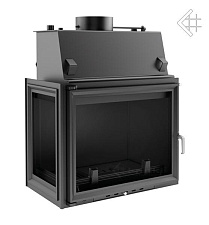 Топка с водяным контуром AMELIA/PW/BL/24/W/Z, стекло слева, змеевик Топка с водяным контуром AMELIA/PW/BL/24/W/Z, стекло слева, змеевик