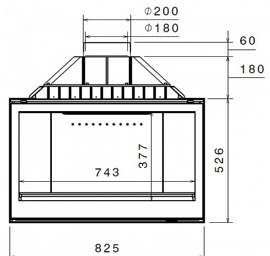 Топка L9 R, стекло справа (Liseo)_3 Топка L9 R, стекло справа (Liseo)_3