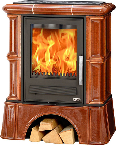 BAVARIA K(6,9кВт в воду), кафельный цоколь - вставка КОМБО(чугун+сталь)_2 BAVARIA K(6,9кВт в воду), кафельный цоколь - вставка КОМБО(чугун+сталь)_2