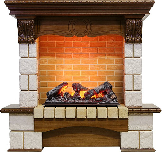 Dimplex Pierre Luxe очаг Cassette 600 NH венге/шампань_4 Dimplex Pierre Luxe очаг Cassette 600 NH венге/шампань_4