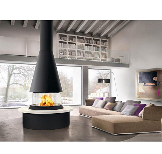 Каминная топка Piazzetta m 360 т, конический купол_3 Каминная топка Piazzetta m 360 т, конический купол_3