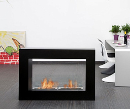 Напольный биокамин Bio Blaze Minsk XL Black Bio Blaze Minsk XL Black