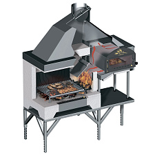 Топка Pablo, гриль слева (Palazzetti) Топка Pablo, гриль слева (Palazzetti)