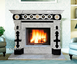 Мраморный портал Olimp Англия (Crema Nova) Мраморный портал Olimp Англия (Crema Nova)