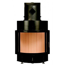 Brunner kompakt-kamine kk 51/67r side opening, чугунный дымосборник 45?, декоративная рама черная Brunner kompakt-kamine kk 51/67r side opening, чугунный дымосборник 45?, декоративная рама черная