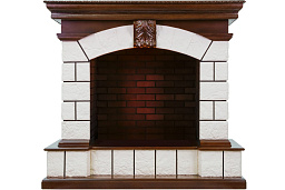 Портал Dimplex Tower темный дуб/белый Dimplex Tower темный дуб/белый