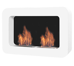 Настенный биокамин Safretti Curva DL белый Safretti Curva DL белый