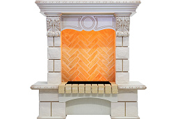 Портал Dimplex Pierre Luxe слоновая кость/шампань 950x387x975 мм Dimplex Pierre Luxe слоновая кость/шампань 950x387x975 мм