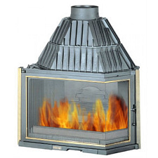 Каминная топка Laudel Призматик 850 угловой, петли слева Каминная топка Laudel Призматик 850 угловой, петли слева