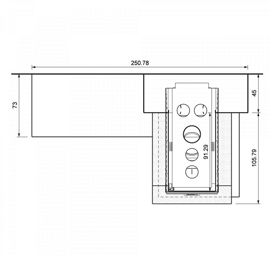 Облицовка BRIGHTON Medea, под SF 56 3D (Palazzetti)_1 Облицовка BRIGHTON Medea, под SF 56 3D (Palazzetti)_1