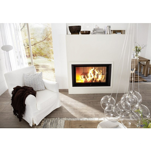 Brunner stil-kamin 53/88 lifting, чугунный дымосборник 45?, монтажная рама 50мм черная_4 Brunner stil-kamin 53/88 lifting, чугунный дымосборник 45?, монтажная рама 50мм черная_4