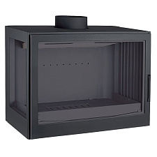 Топка K7 L, стекло слева, черная (Liseo) Топка K7 L, стекло слева, черная (Liseo)